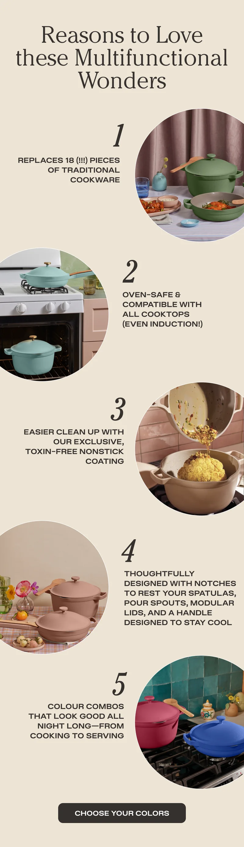 Reasons to Love these Multifunctional Wonders | CHOOSE YOUR COLORS