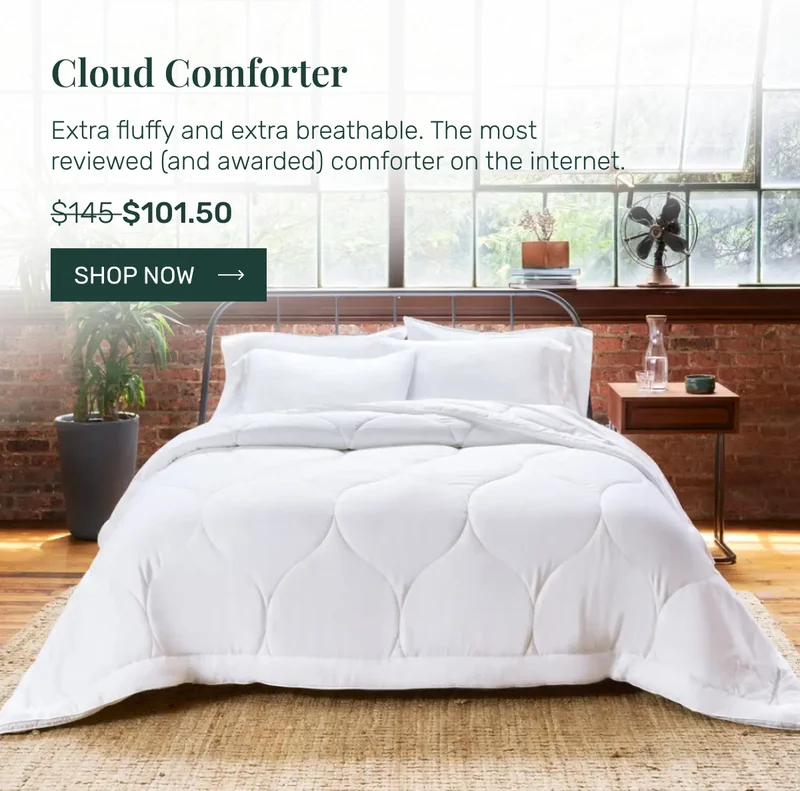 Cloud comforter