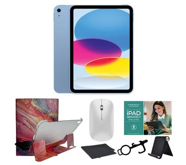 Apple 10.9" iPad 256GB Bluetooth Keyboard and Accessories