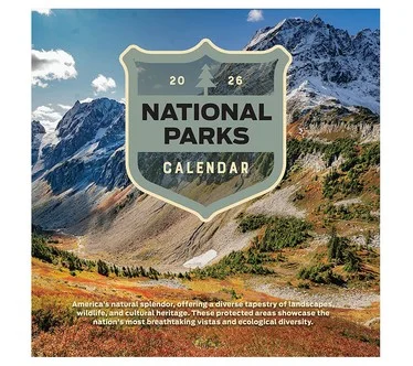 TF Publishing 2026 Scenic Wall Calendar