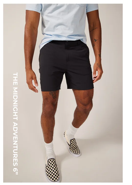 Everywear Performance Short: The Midnight Adventures 6"