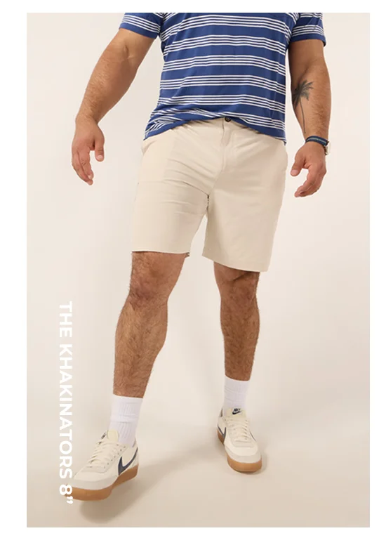 Everywear Performance Short: The Khakinators 8"
