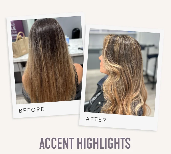 Before & After | Accent Highlights