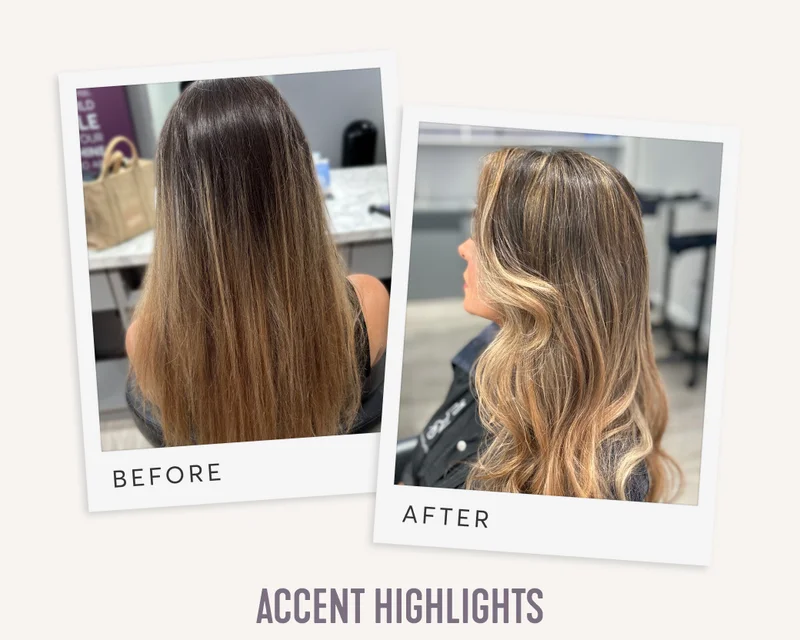 Before & After | Accent Highlights