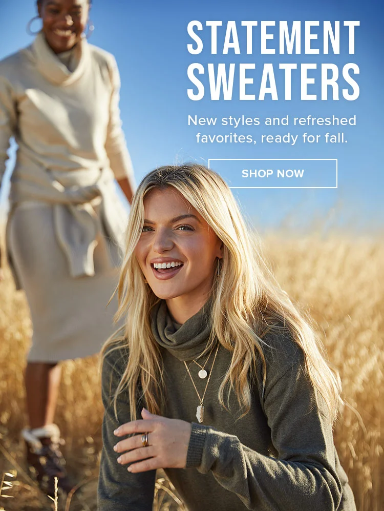 STATEMENT SWEATERS | SHOP NOW