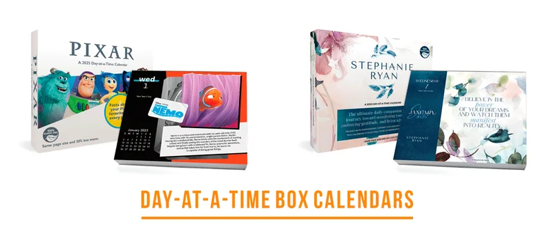 Day-at-a-Time Box Calendars