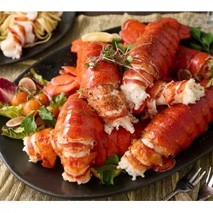 Greenhead (8) 7-8oz Lobster Tails with Butter Auto-Delivery