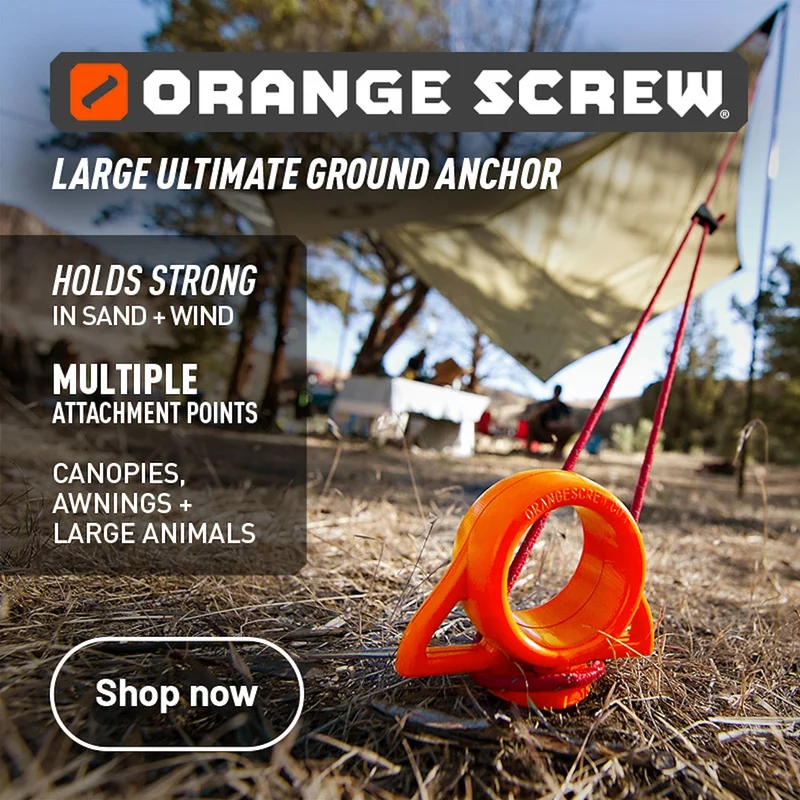 Orange Screw® Large Ultimate Ground Anchor features
