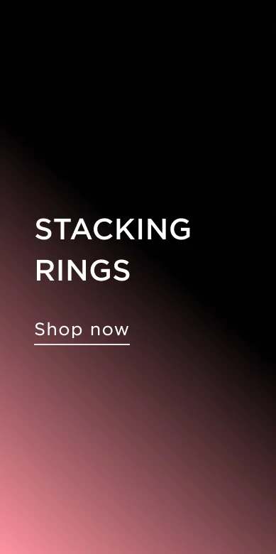 Black Friday stacking rings