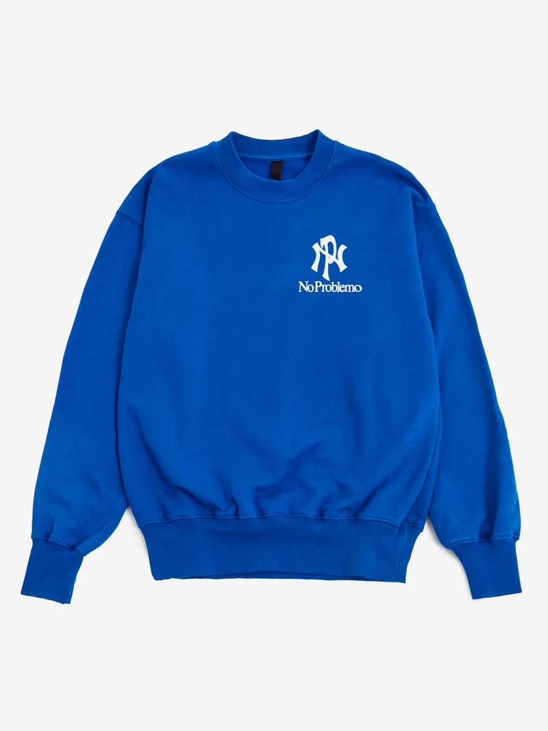 Image of No Problemo NYP Sweatshirt - Blue