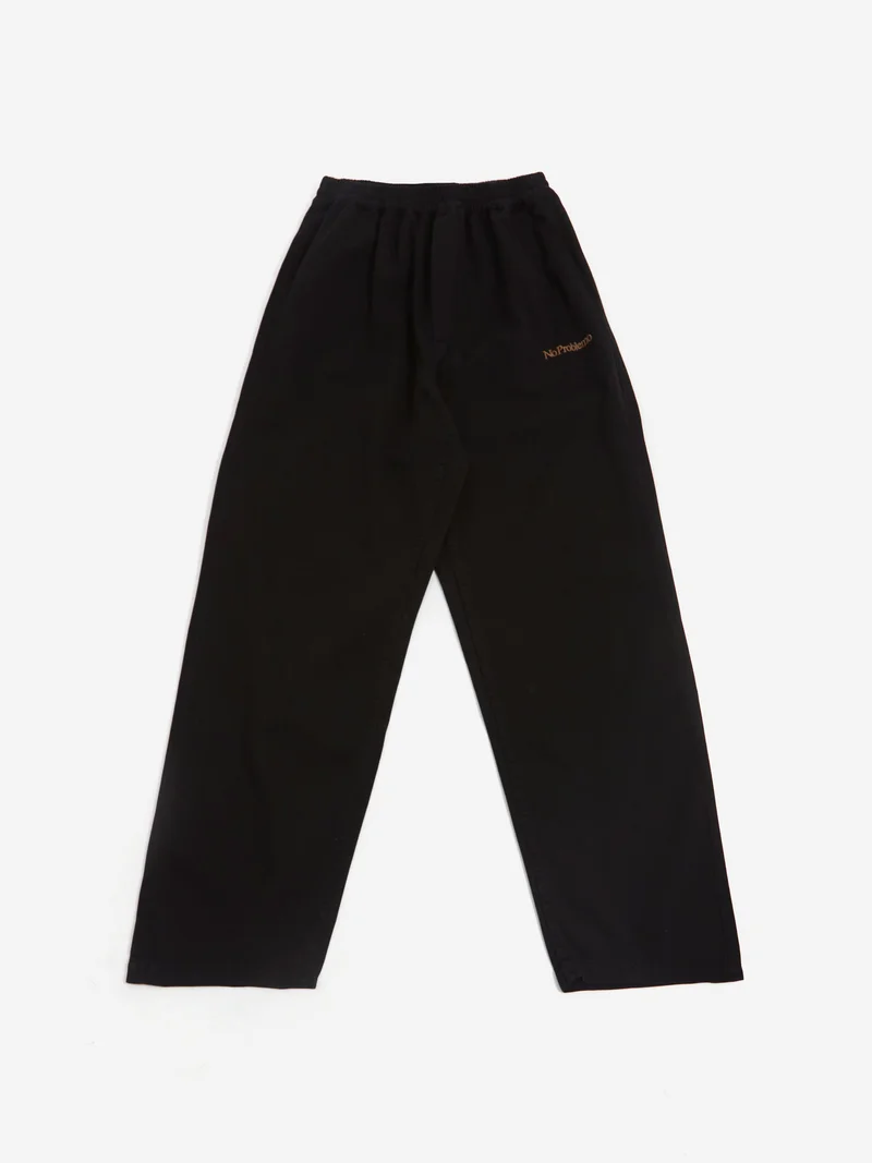 Image of No Problemo Mini Problemo Work Pant Twill - Black