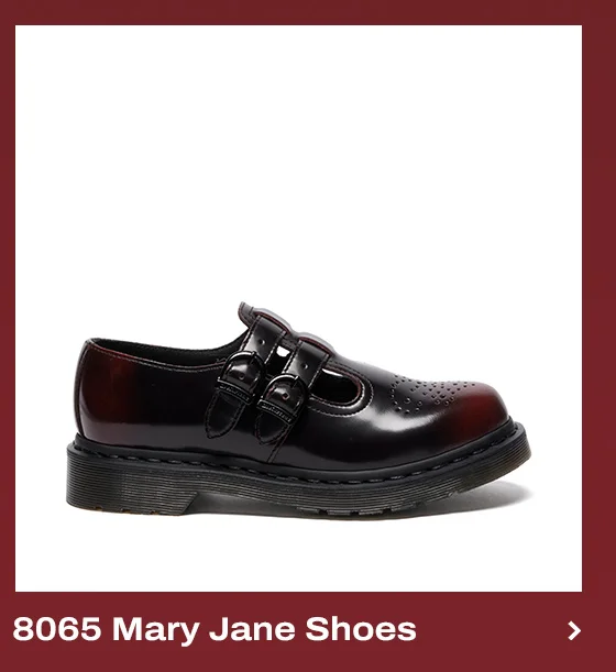 8065 Arcadia Rub Off Leather Mary Jane Shoes