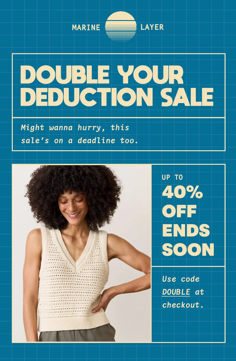 Time to double your deduction