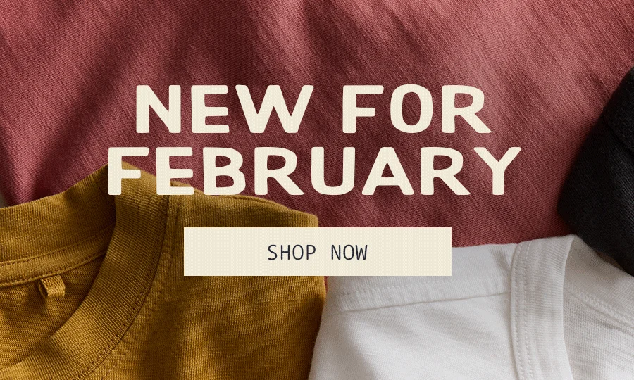 New for February