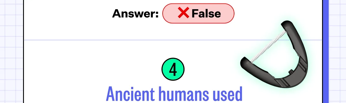 Answer: False