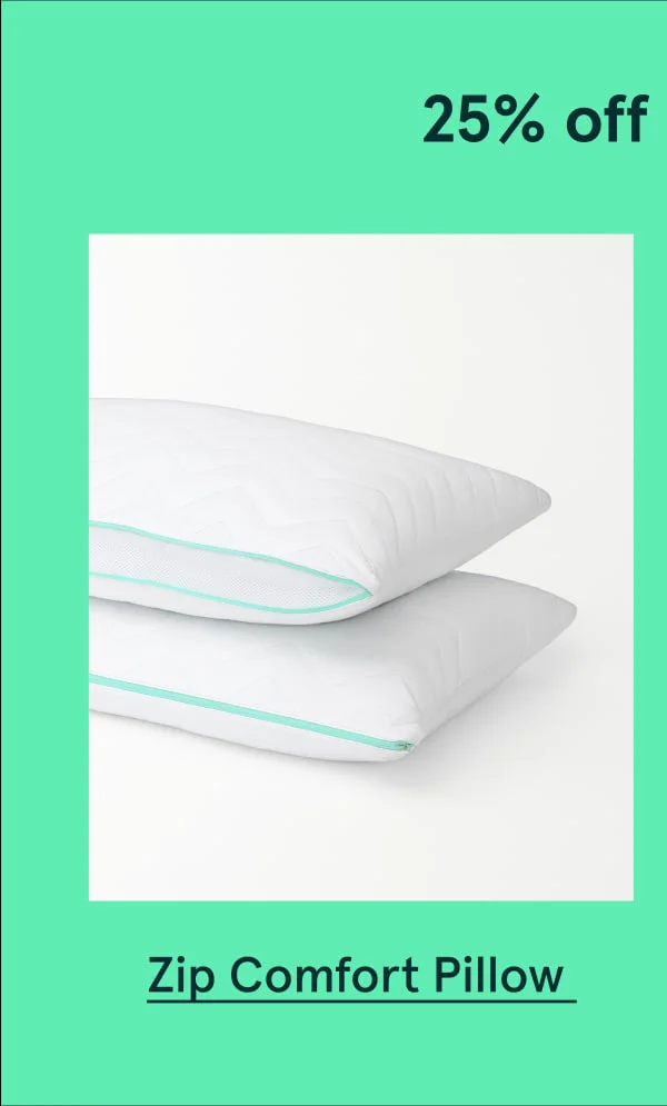 Zip Comfort Pillow