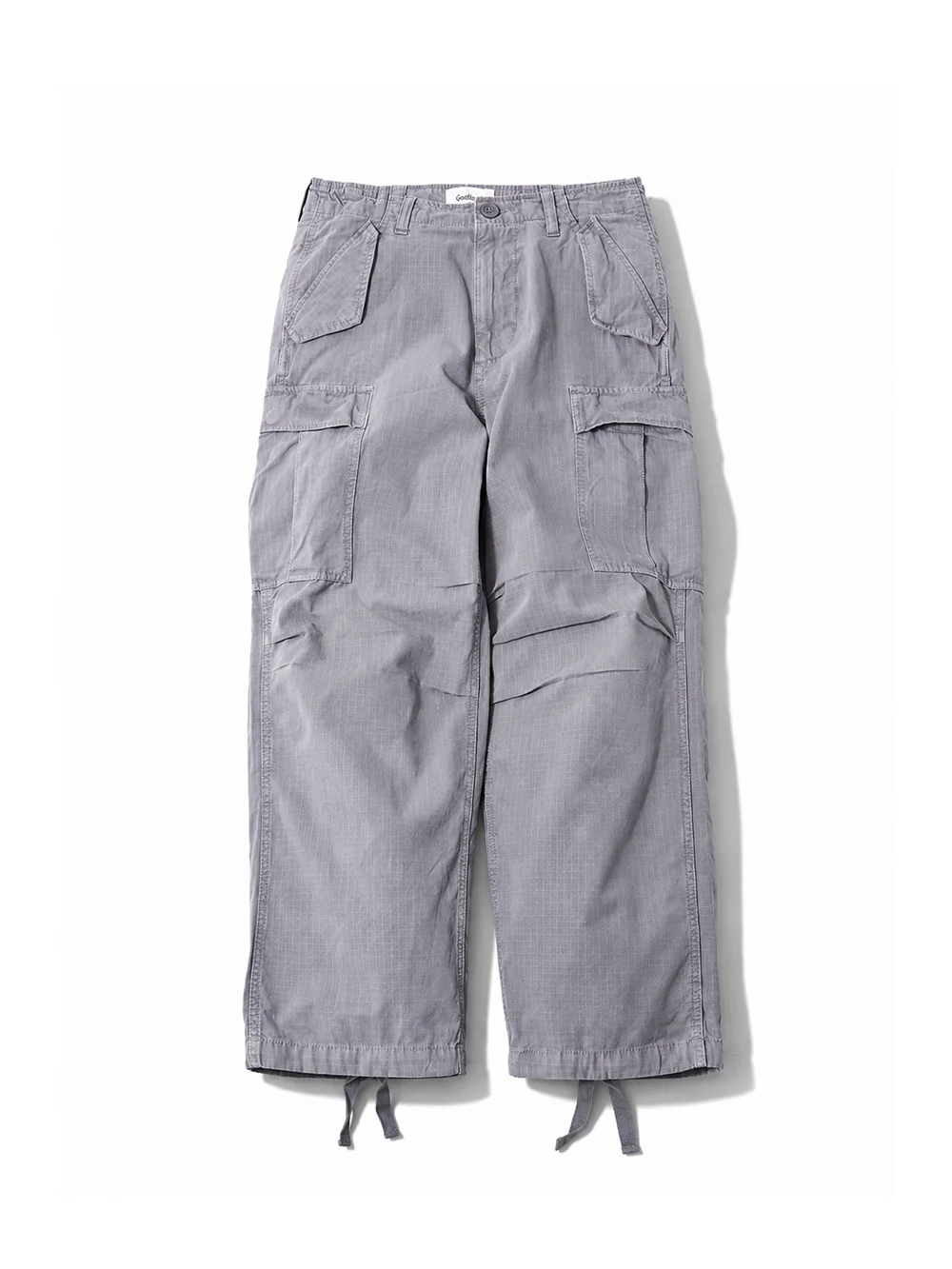 Goodhood Worldwide Military Fatigue Pant - Faded Grey
