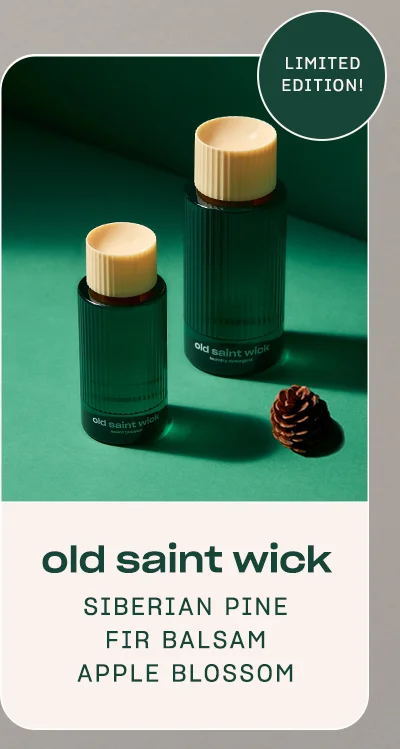 old saint wick - siberian pine fir balsam apple blossom