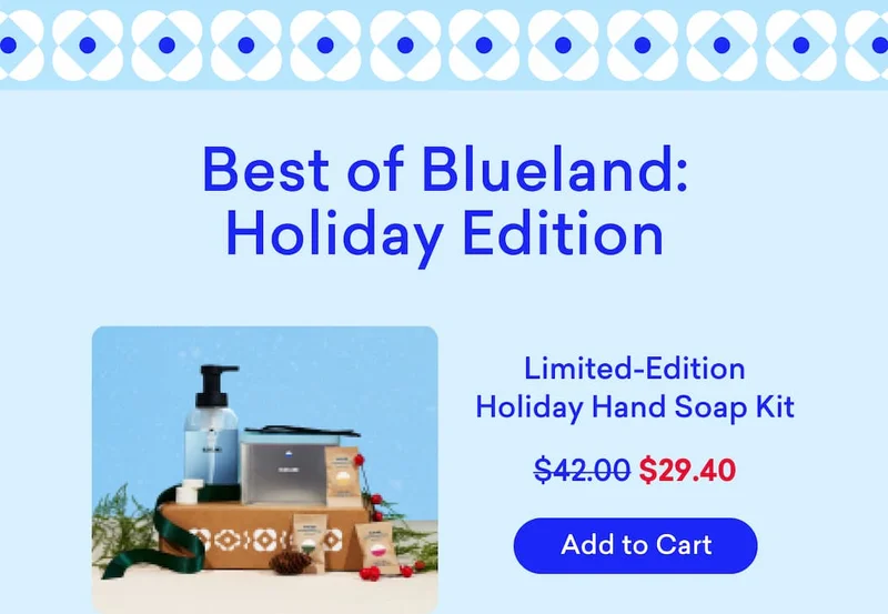Holiday Hand Soap Kit