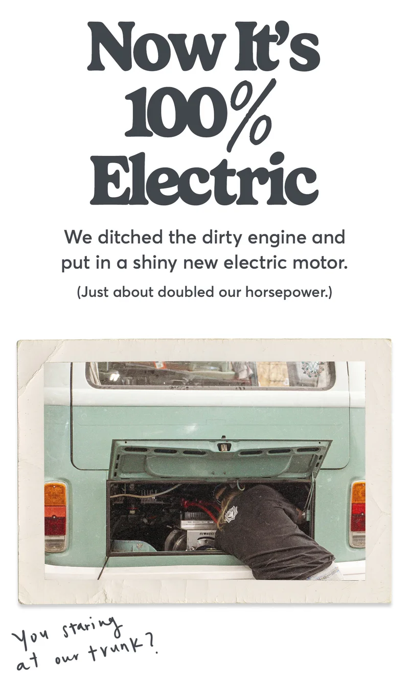 100% Electric