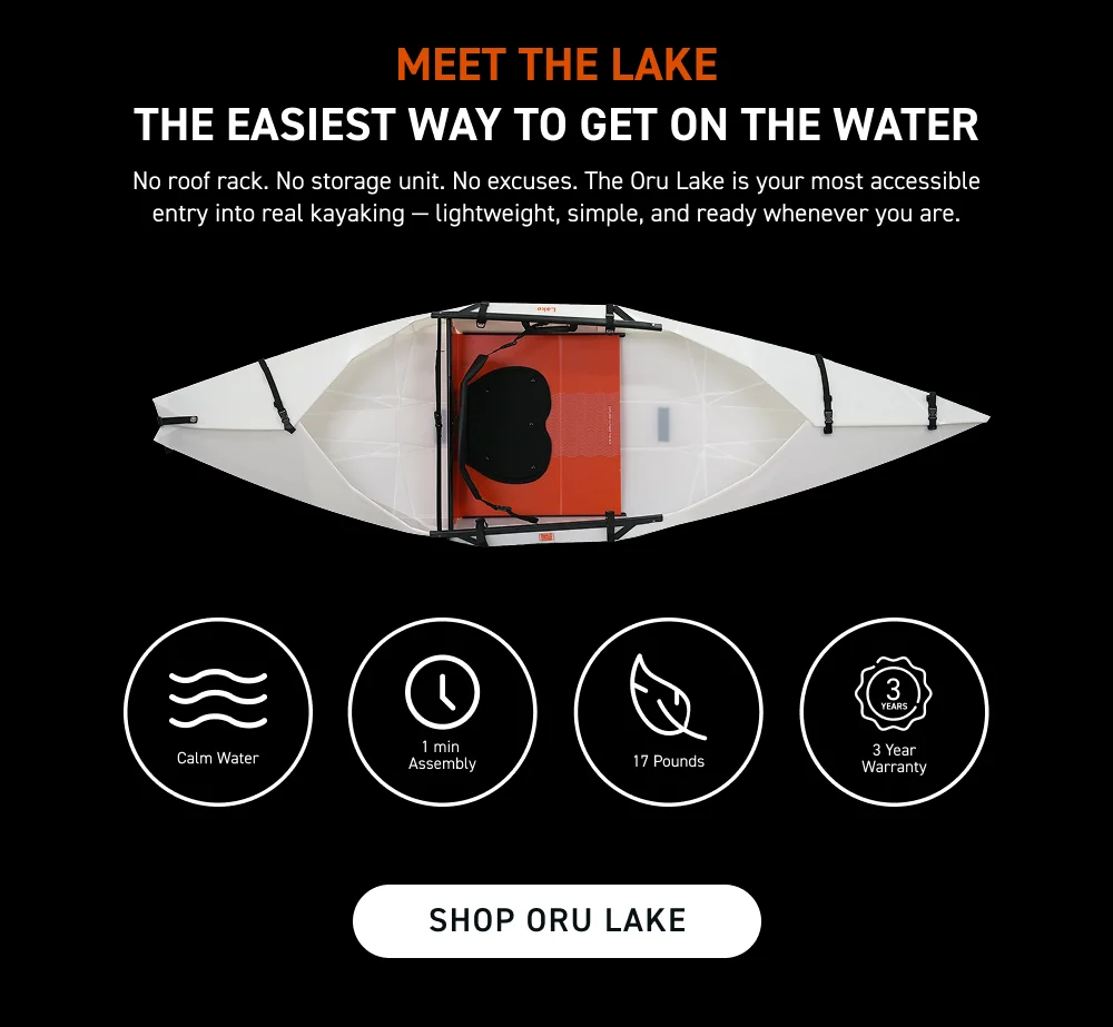 Meet The Lake! The easiest way to get on the water