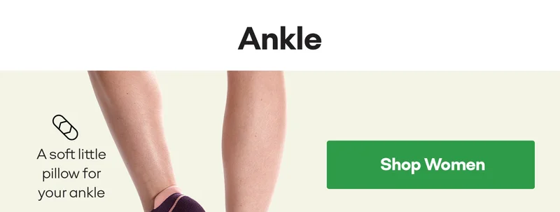 Ankle: A solf little pillow for your ankle [Shop Women]