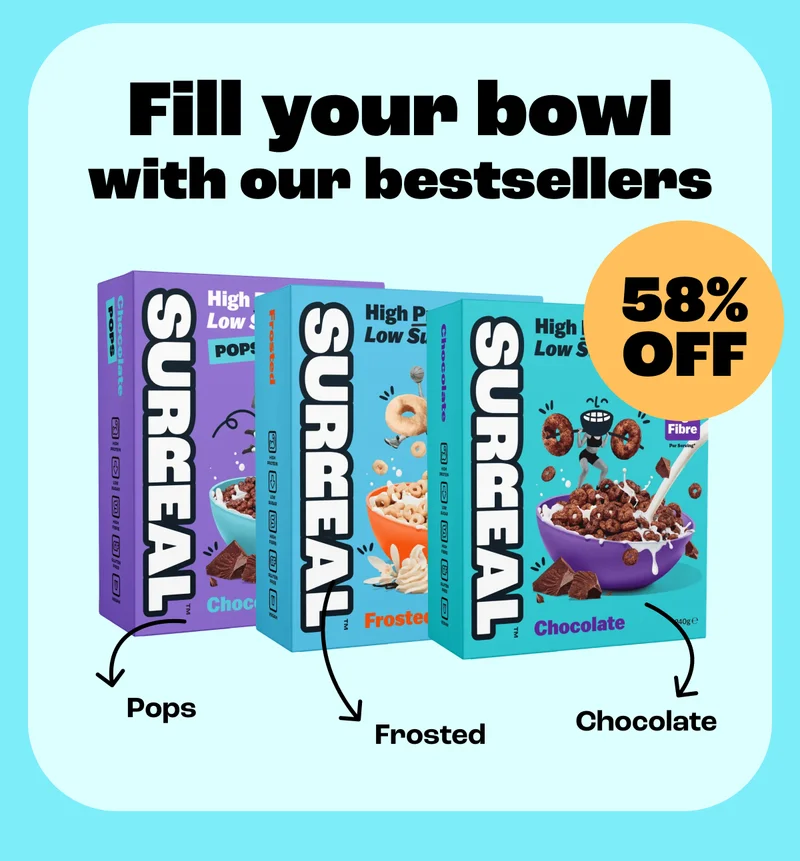 Fill your bowl with our bestsellers - 58% OFF