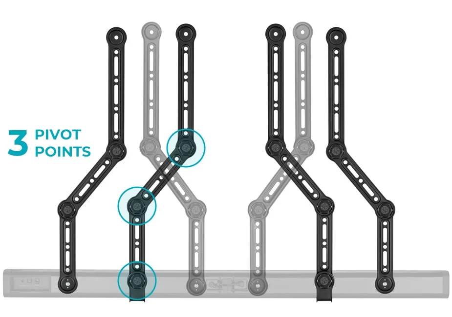 Versatile Adjustment Arms
