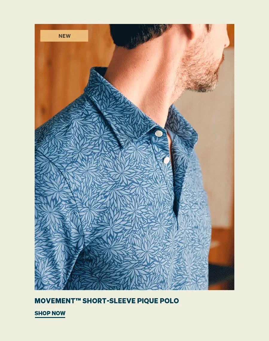 Movement Short Sleeve Polo