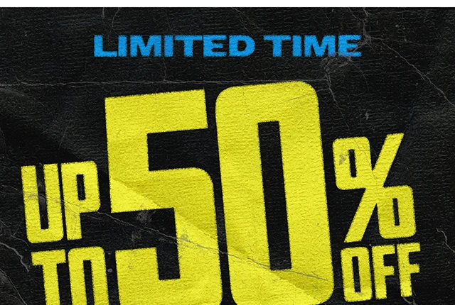 Limited Time! Up to 50% Off Pop Culture Must-Haves. Exclusions Apply. Shop Now