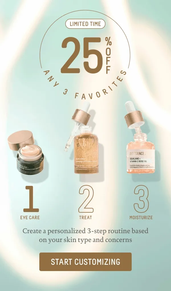 25% Off Any 3 Favorites