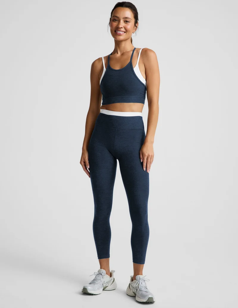 Image of Spacedye™ Layered High Waisted Midi Legging