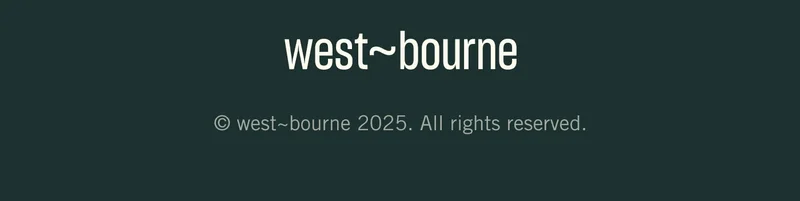 west~bourne 2024. All rights reserved.