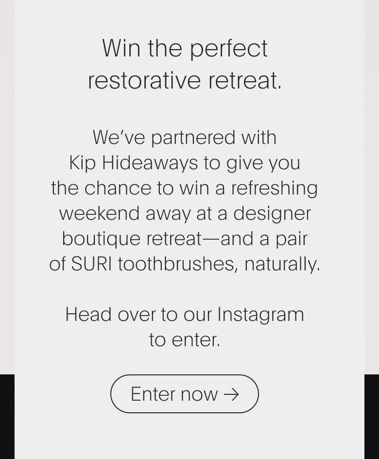 Win the perfect restorative retreat