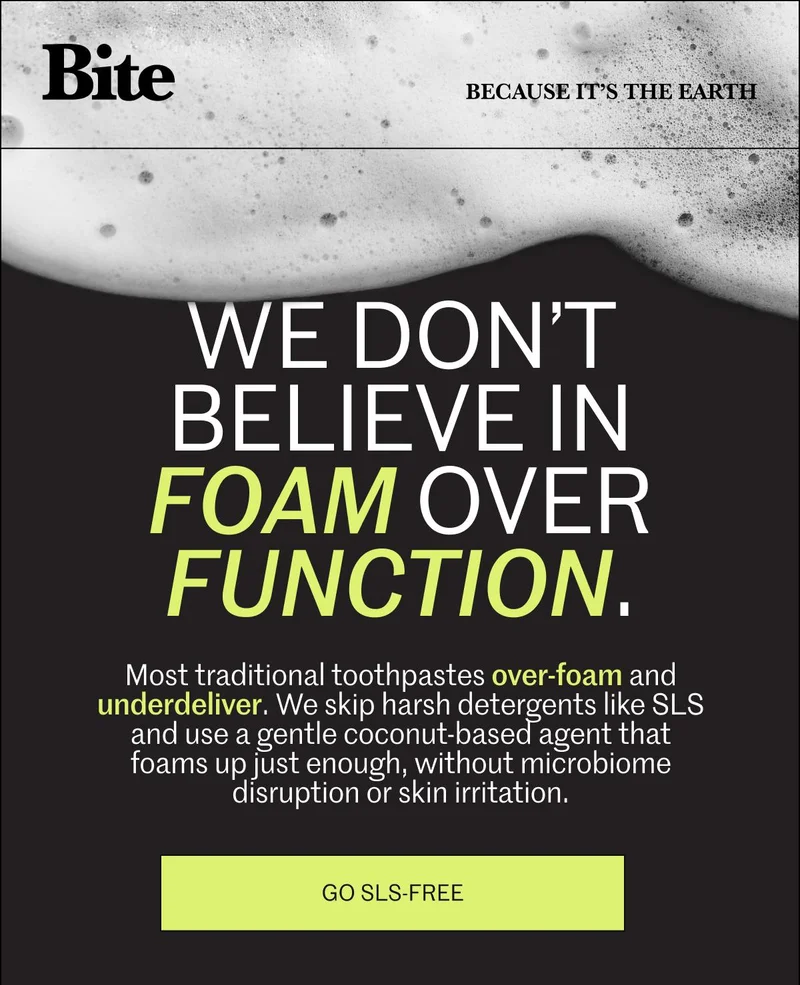 We don't believe in foam over function.