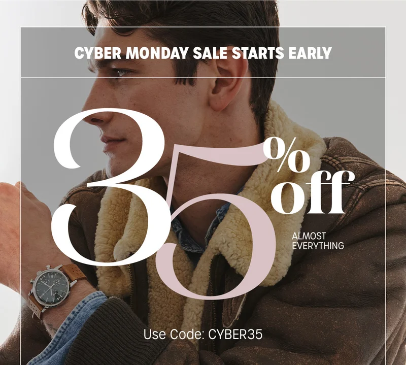 CYBER MONDAY SALES STARTS EARLY | 35% off ALMOST EVERYTHING | Use Code: CYBER335