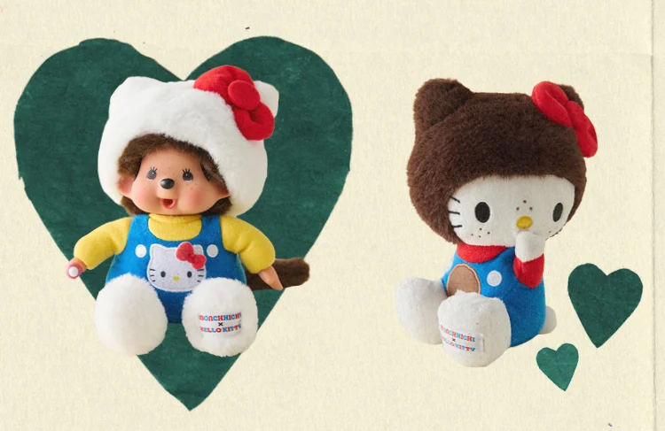 IMAGE-MONCHHICHI X HELLO KITTY