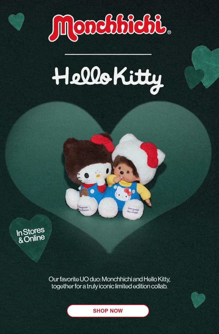 IMAGE-MONCHHICHI X HELLO KITTY