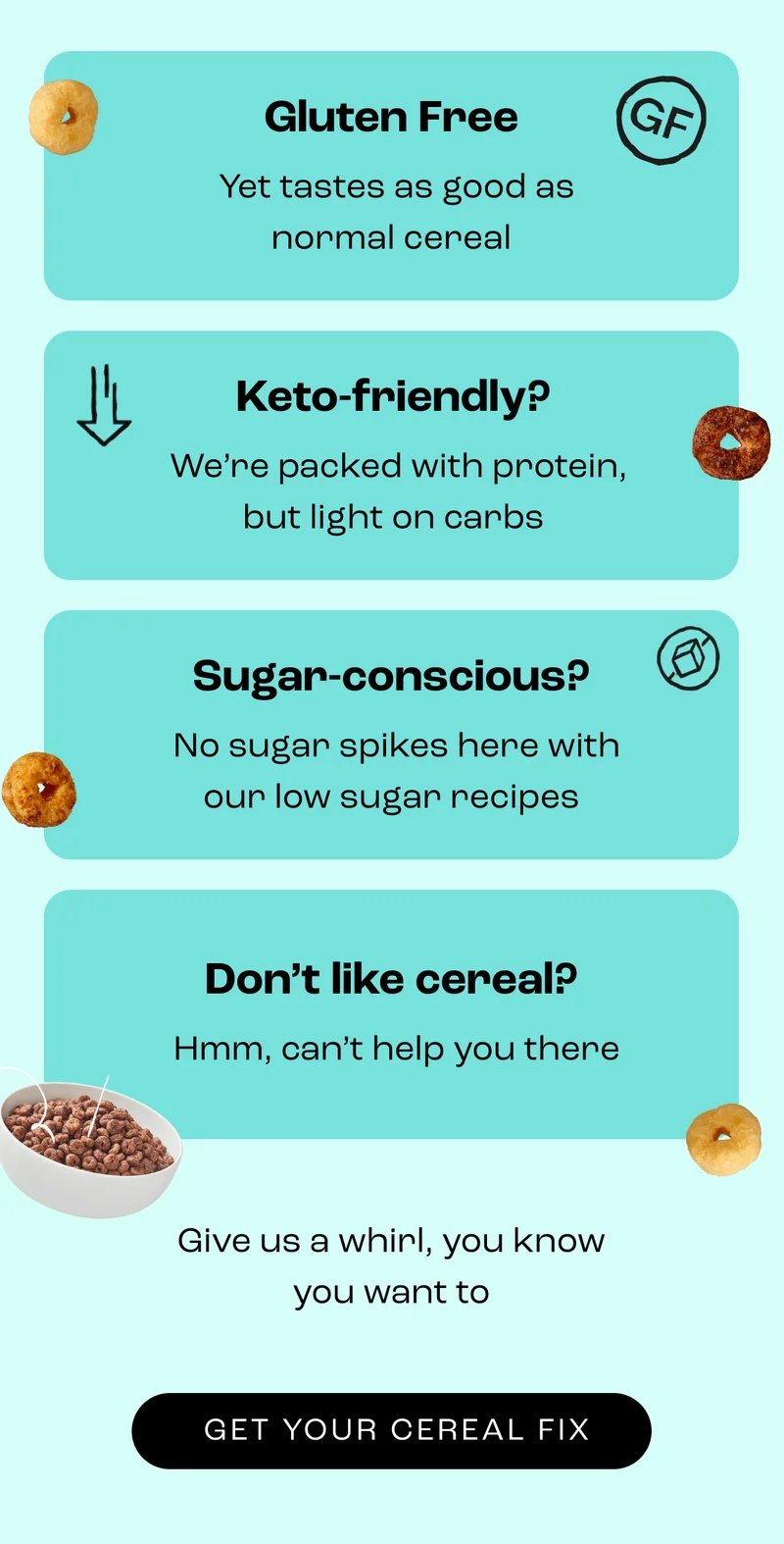 GET YOUR CEREAL FIX
