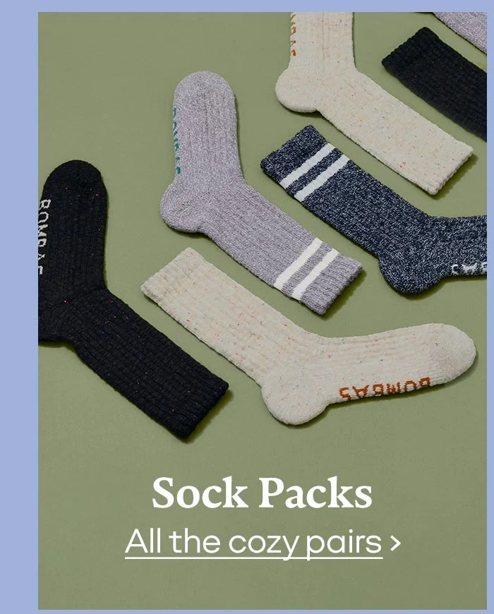 Sock Packs All the cozy pairs