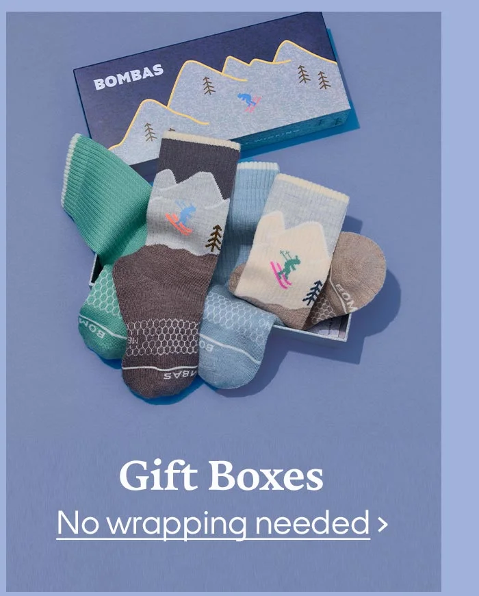 Gift Boxes No wrapping needed