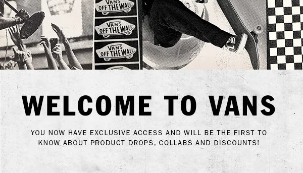 Welcome to Vans