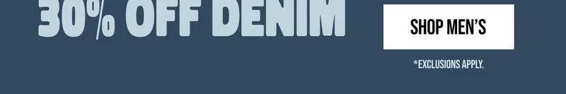 30% off Denim Shop Men's