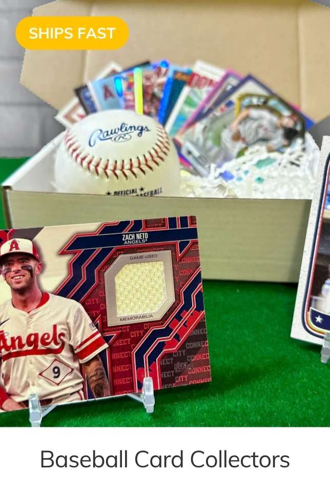 Baseball Card Collectors Box Home Team Box