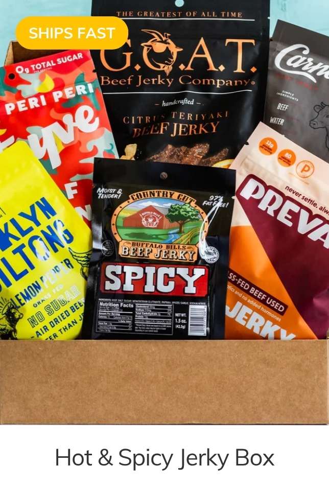Hot & Spicy Jerky Box - Jerky of The Month Club