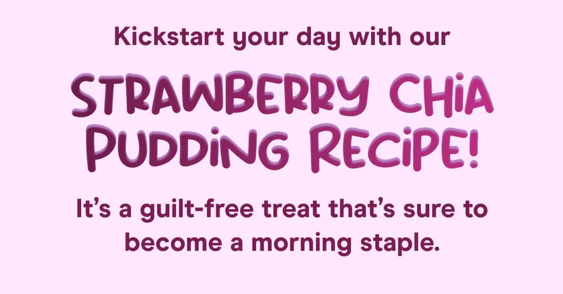 Kickstart your day with our Strawberry Chia Pudding Recipe! It’s a guilt-free treat that’s sure to become a morning staple.