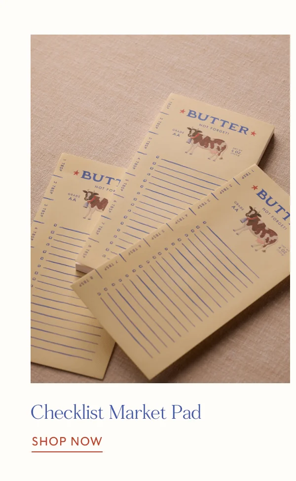 Checklist Market Pad | SHOP NOW