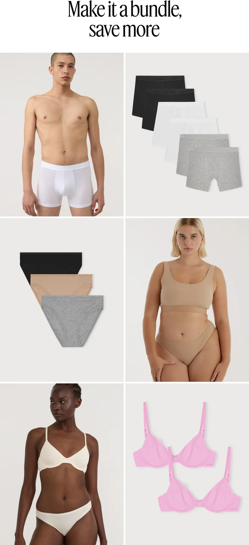 Make it a bundle, save more