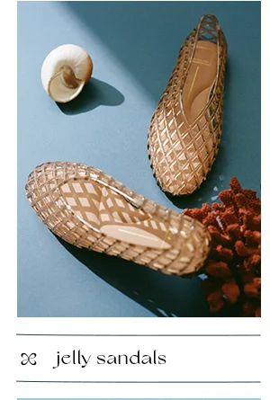 jelly sandals