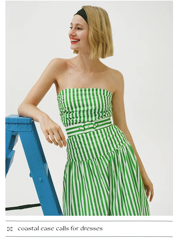coastal ease calls for dresses